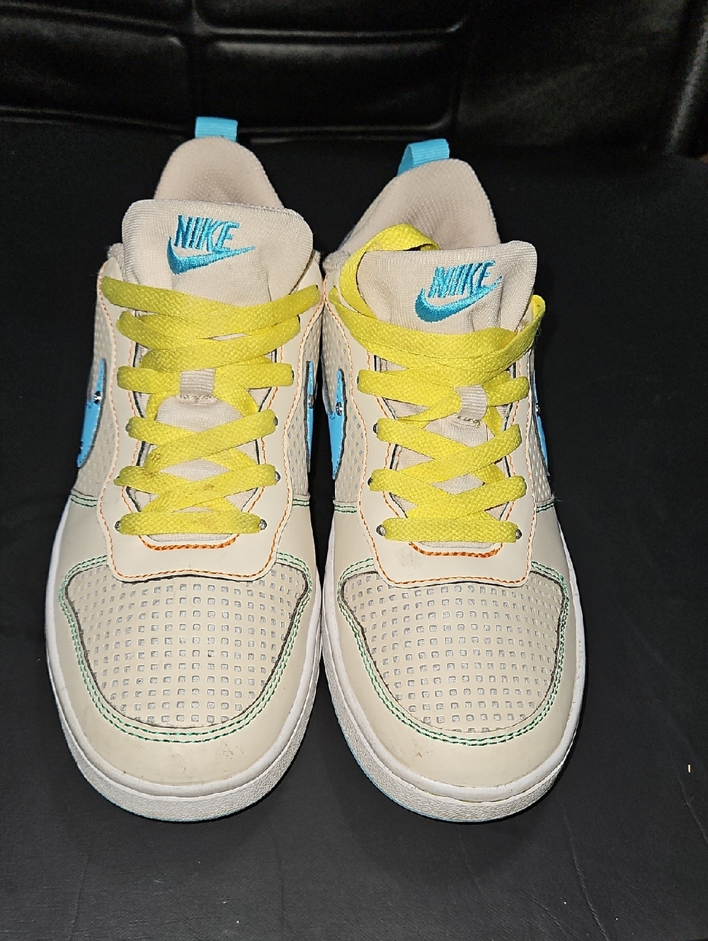 Nike Court Borough Low Recraft GS 'Sanddrift Baltic Blue' Size 4Y